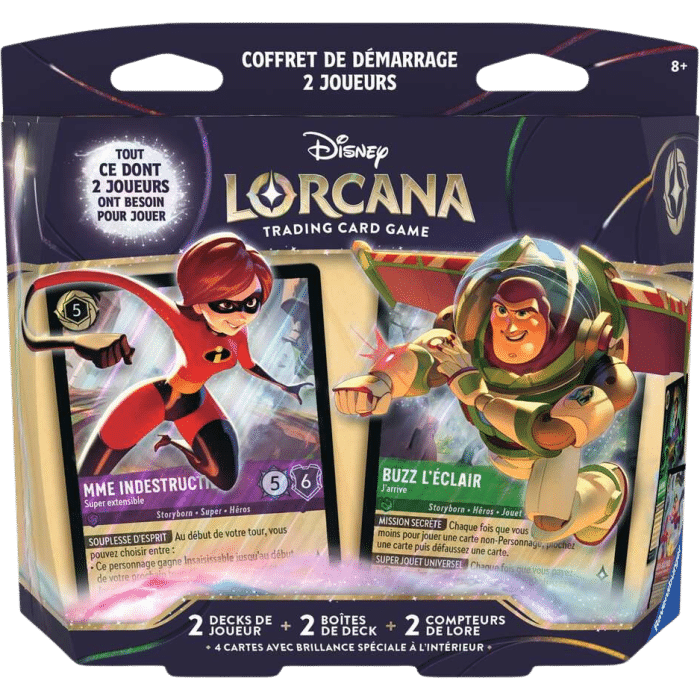 coffret 2 joueurs disney lorcana chapitre 12 visuel produit