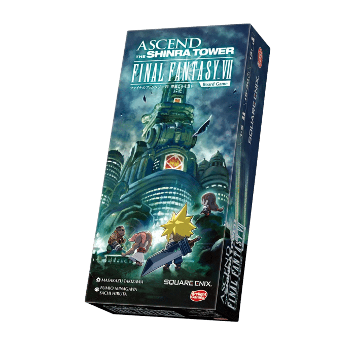 jeu de plateau final fantasy vii ascend the shinra tower visuel produit
