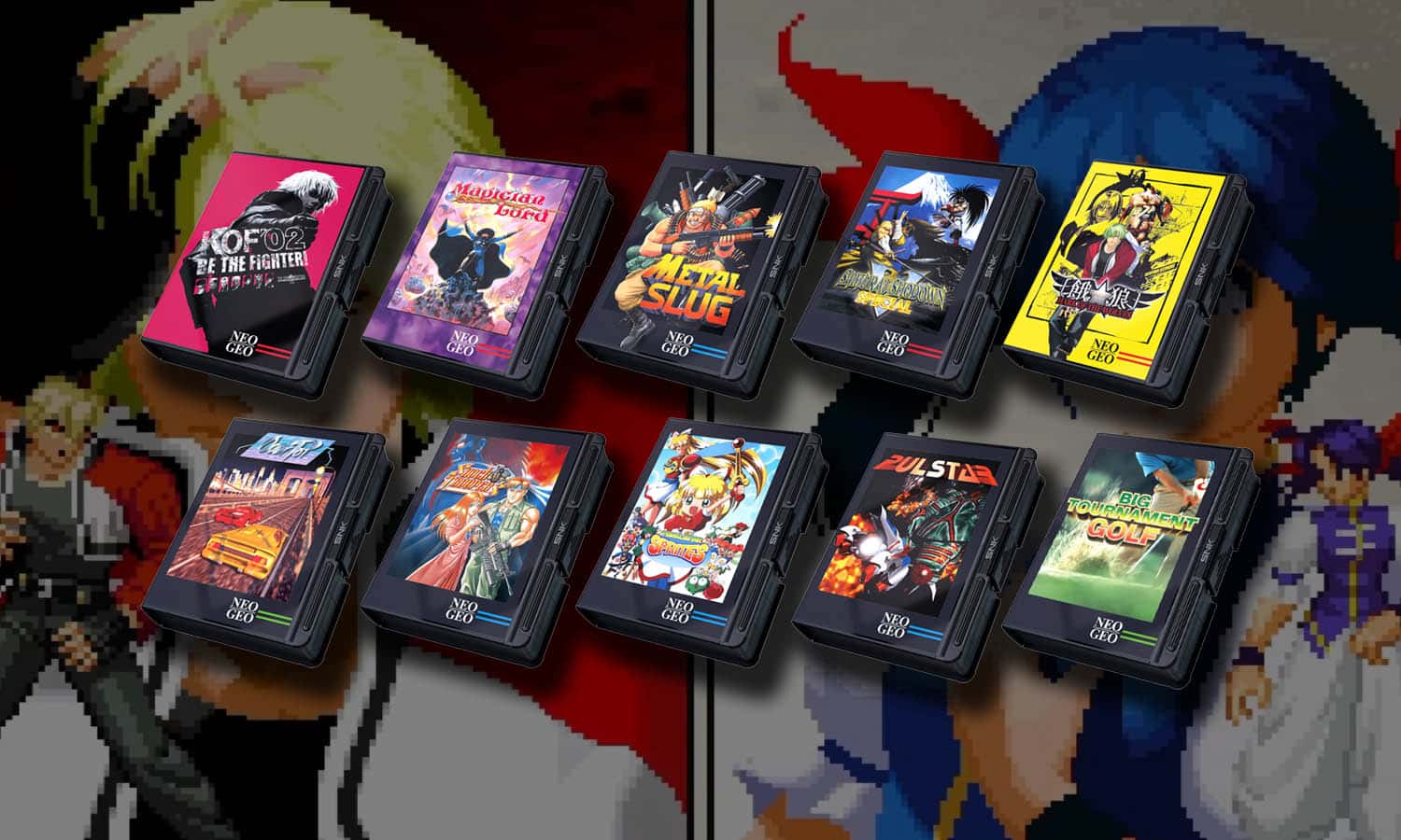 SLIDER jeux neo geo aes+