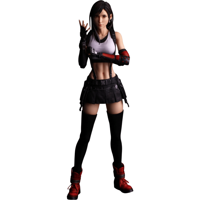 figurine play arts kai tifa lockhart final fantasy vii visuel produit