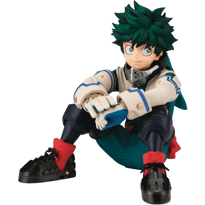 my hero academia figurine izuku midoriya break time visuel produit