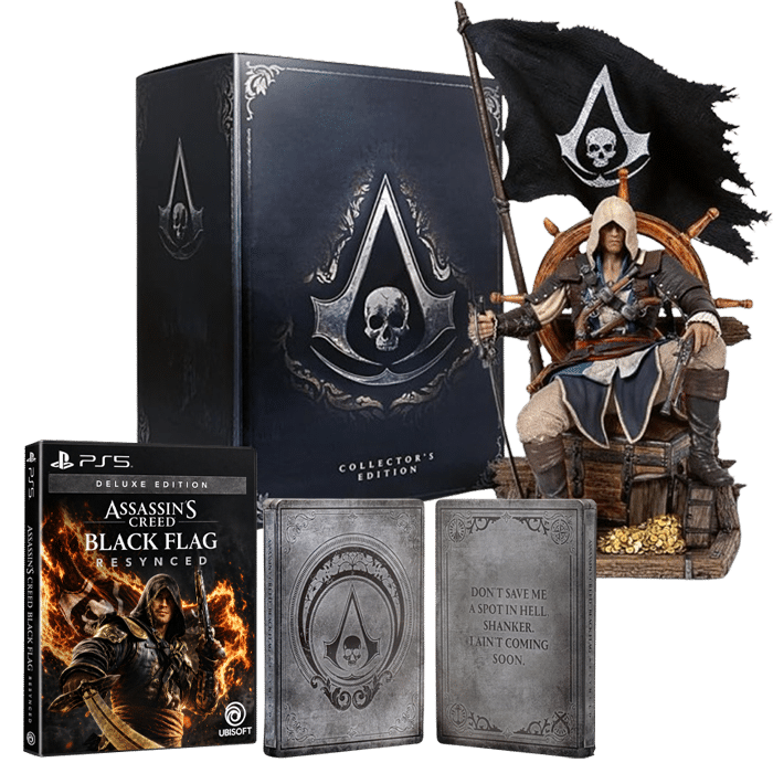 assassin's creed 4 black flag collector ps5 def produit