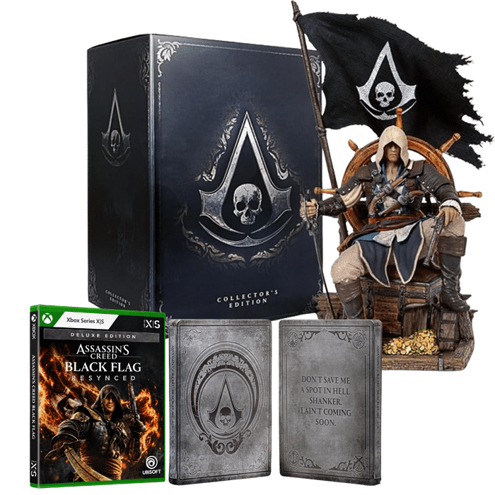 assassins creed iv black flag collector sur xbox series visuel produit