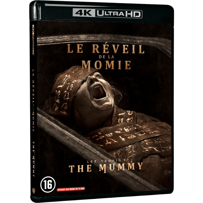 le reveil de la momie blu ray 4k visuel produit