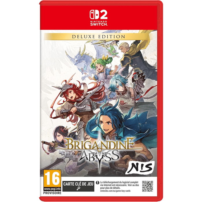 brigandine abyss deluxe switch 2 produit def