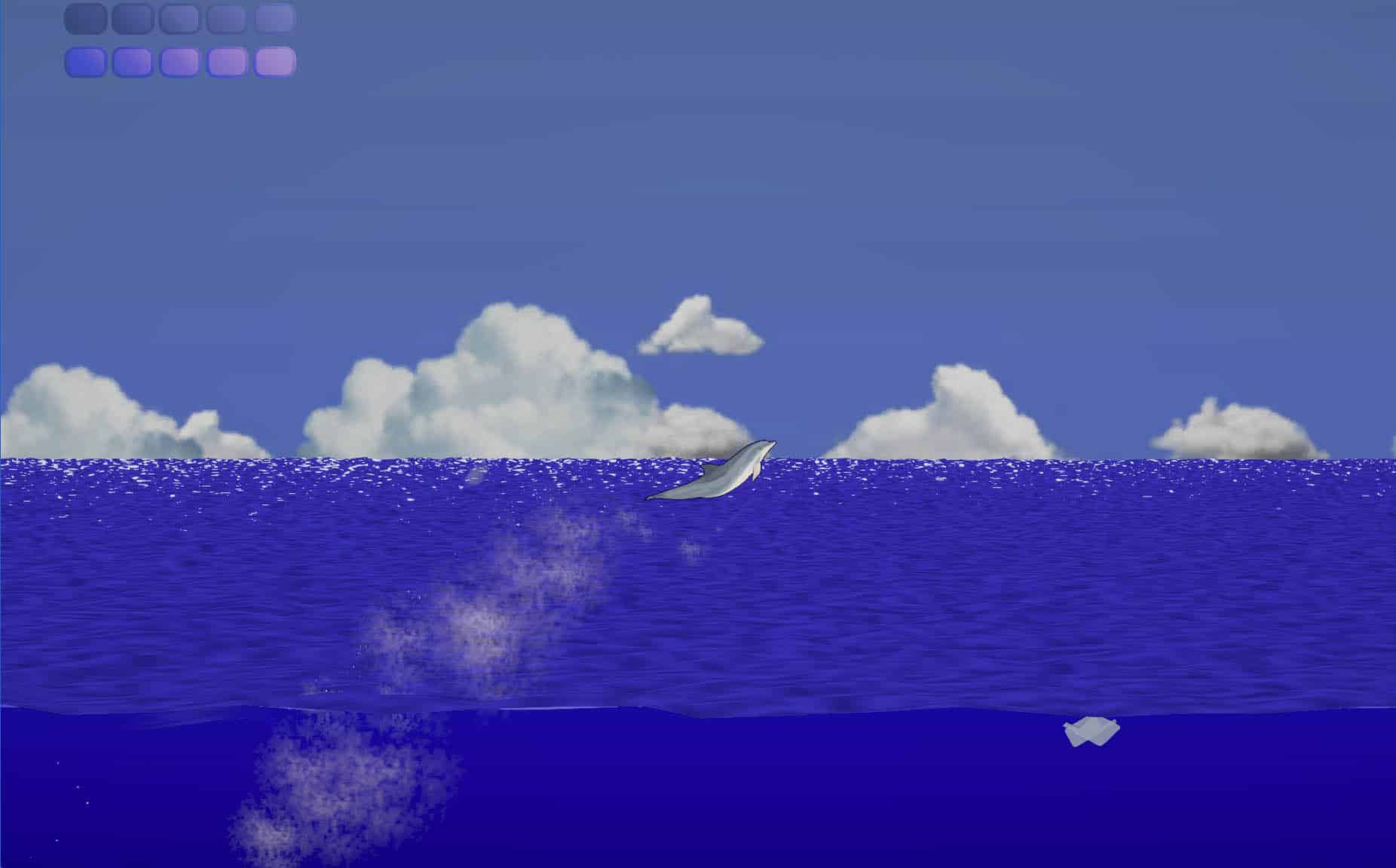 eccop the dolphin complete mini jeu screen 1