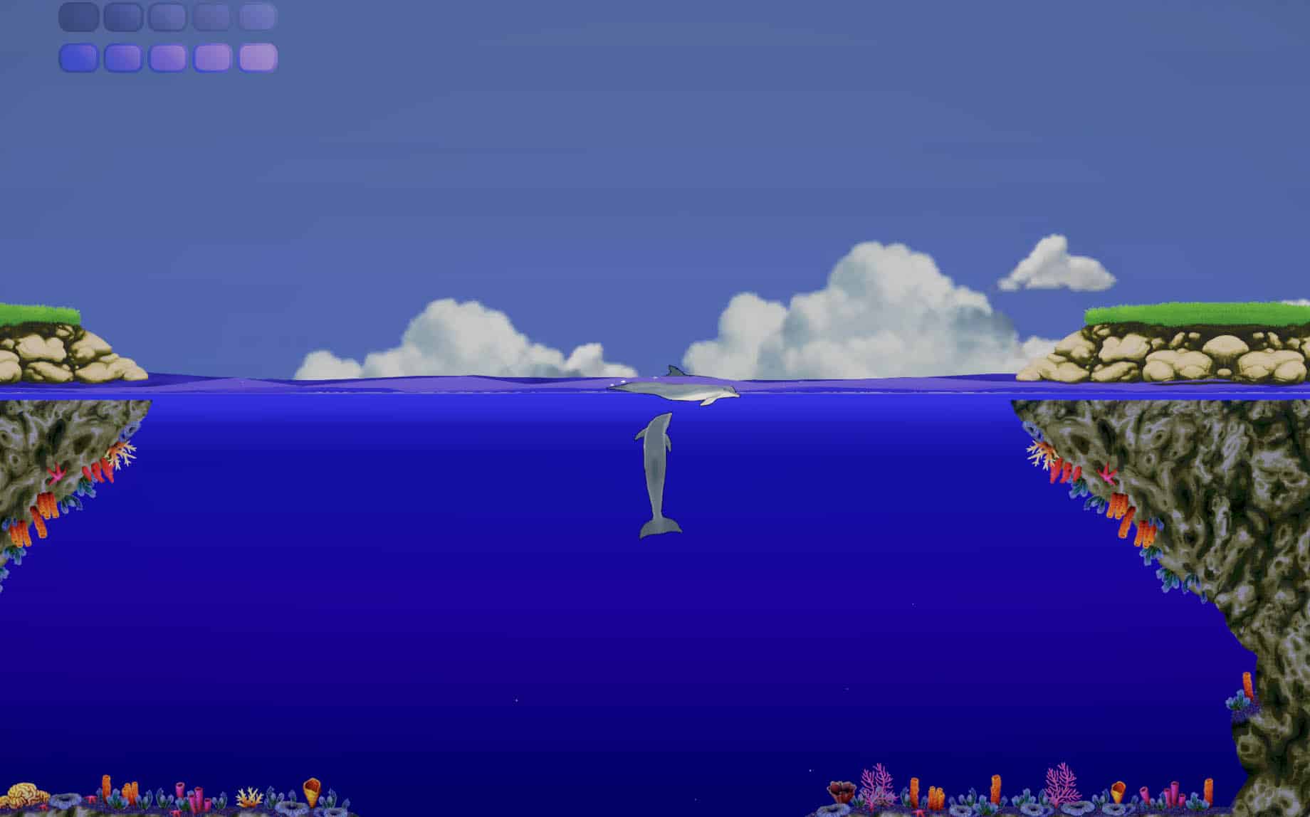 eccop the dolphin complete mini jeu screen 2