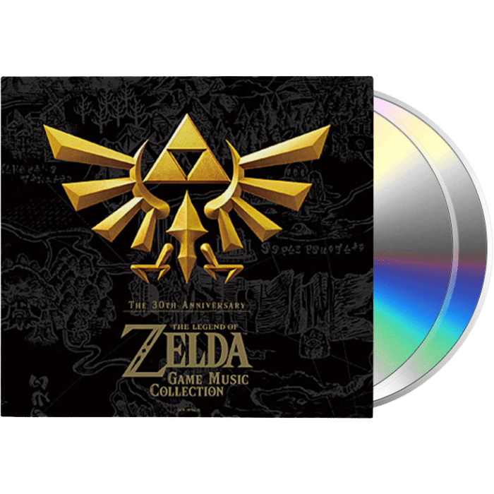 cd the legend of zelda 30th anniversary music visuel produit