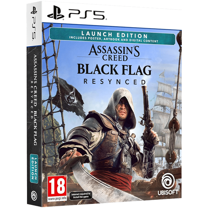 assassins creed black flag launch edition sur ps5 visuel produit