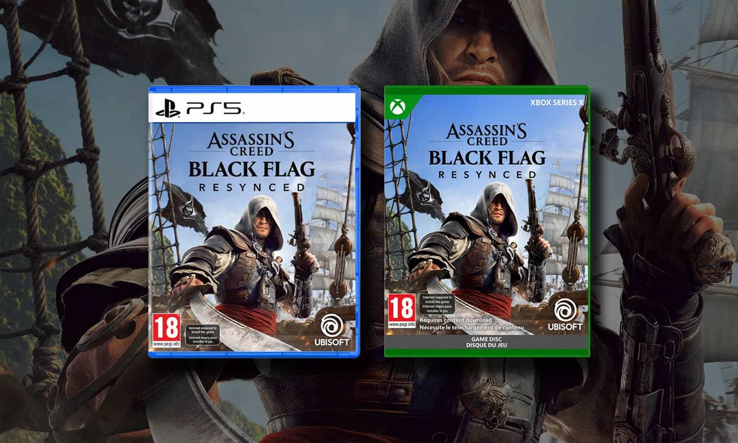 SLIDER Assassin's Creed IV Black Flag resynced multi ps5 xbox series standard