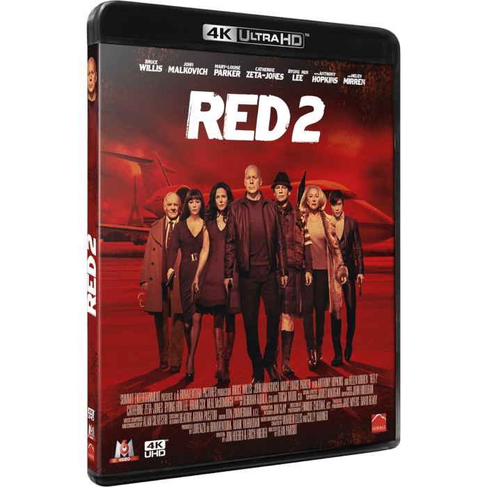 red 2 blu ray 4k visuel produit