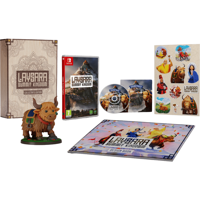 laysara summit kingdom collector sur nintendo switch visuel produit