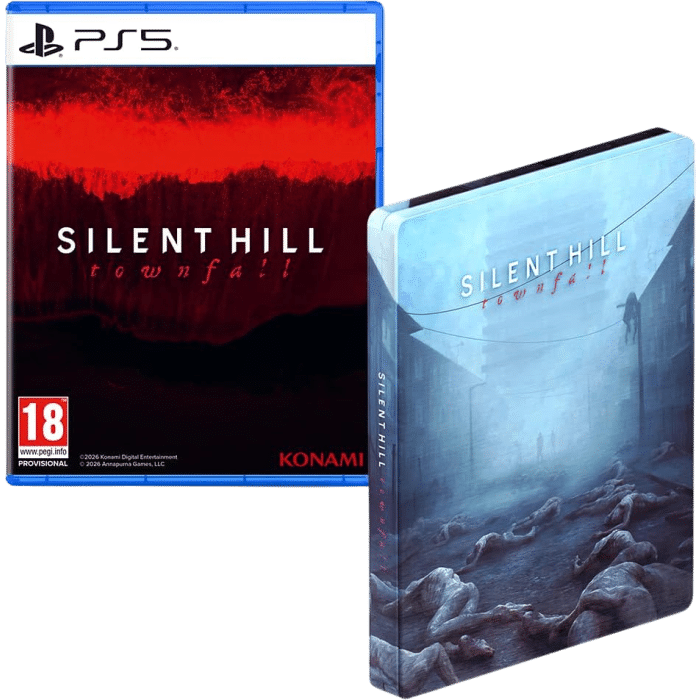 silent hill townfall avec steelbook sur ps5 visuel produit