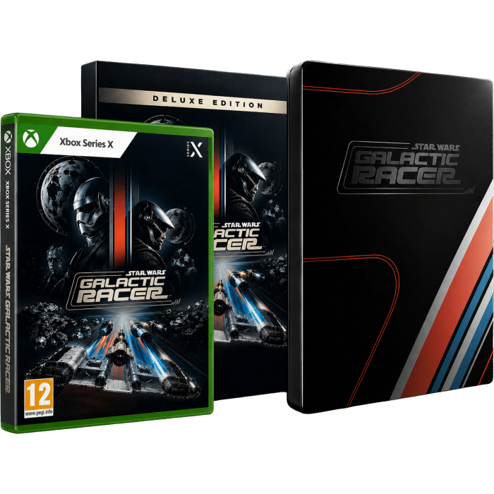 star wars galactic racer deluxe steelbook sur xbox series visuel produit