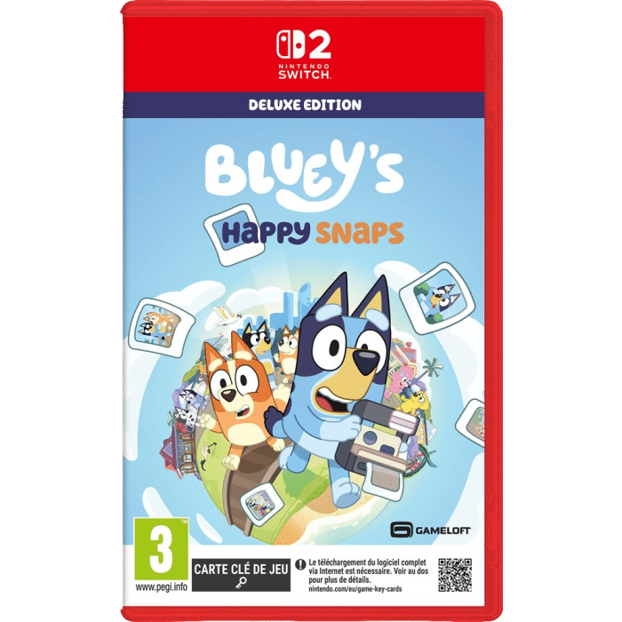 blueys happy snaps deluxe sur switch 2 visuel produit