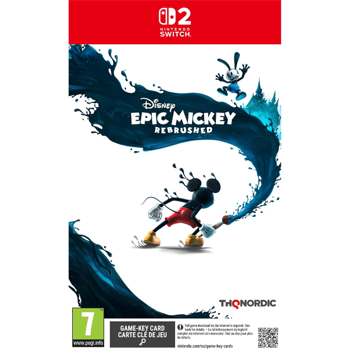 epic mickey rebrushed sur switch 2 visuel produit