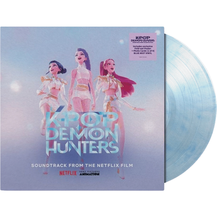 vinyle kpop demon hunters ost blue smoke visuel produit