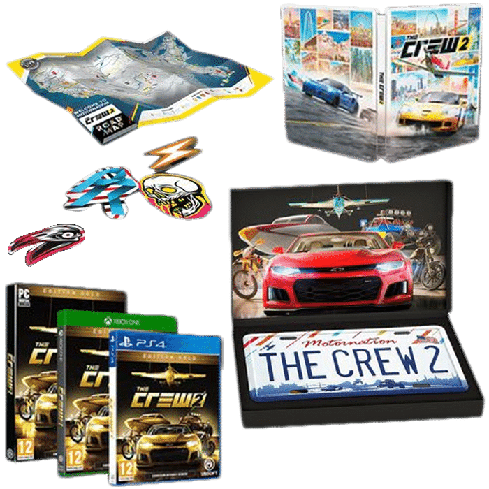 THE CREW 2 MOTOR EDITION SUR PC, XBOX ONE ET PS4THE CREW 2 MOTOR EDITION SUR PC, XBOX ONE ET PS4