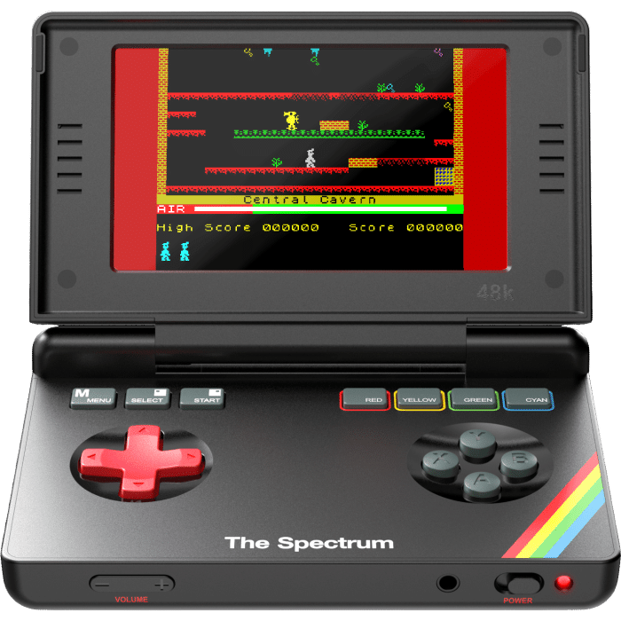console portable retro the spectrum handheld visuel produit