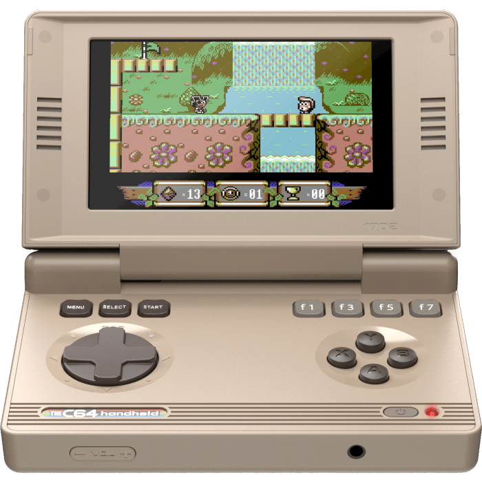console portable retro the c64 handheld visuel produit