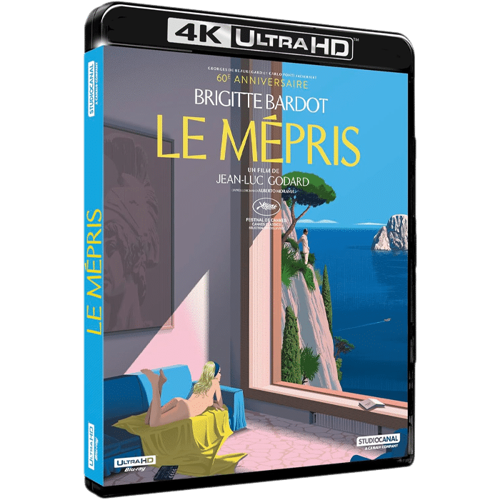 Le Mépris Blu Ray 4K definitif produit