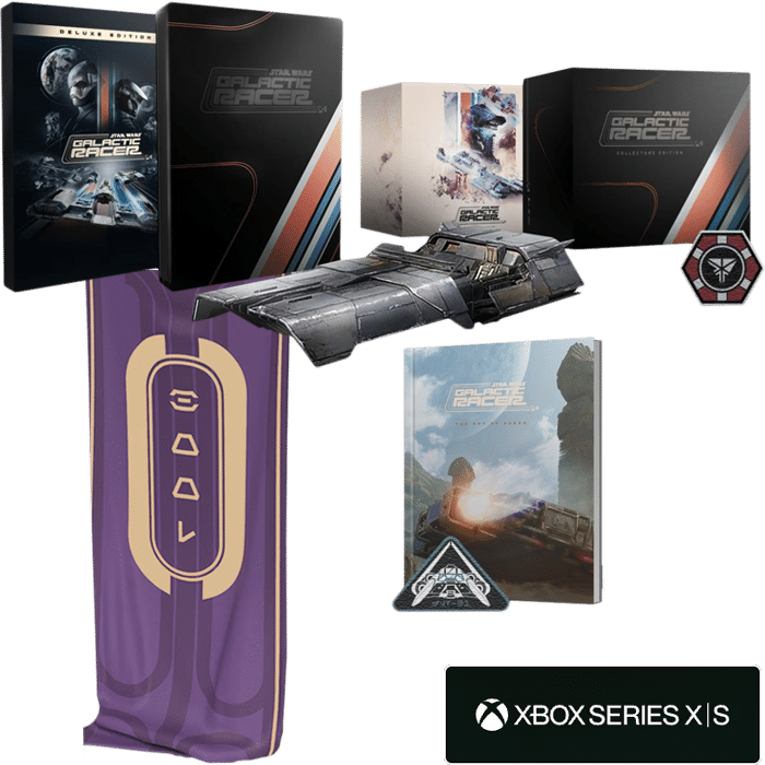 star wars galactic racer collector sur xbox series visuel produit