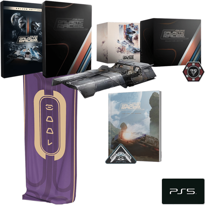 star wars galactic racer collector sur ps5 visuel produit