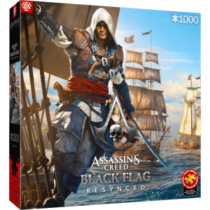 puzzle 1000 pieces assassins creed black flag resynced visuel produit