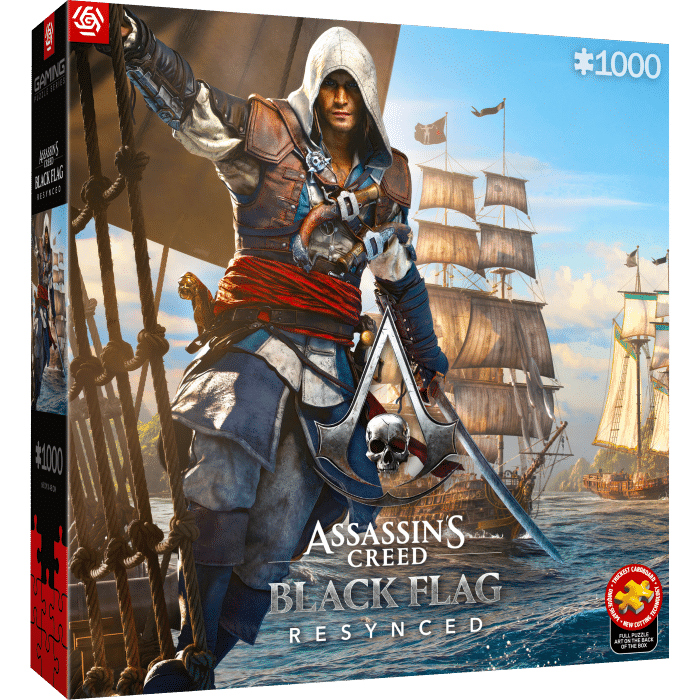puzzle 1000 pieces assassins creed black flag resynced visuel produit