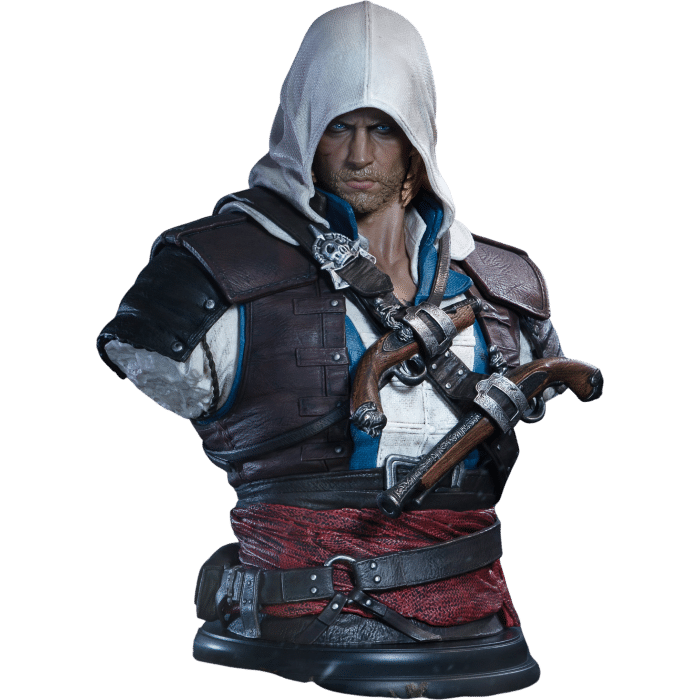 buste assassins creed black flag edward kenway 14 visuel produit