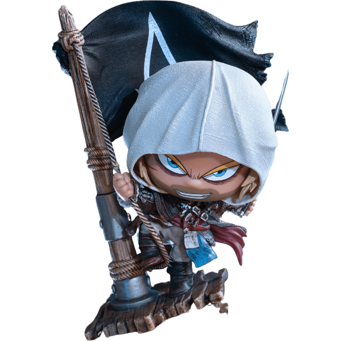 figurine pvc qlectors ac black flag edward kenway visuel produit