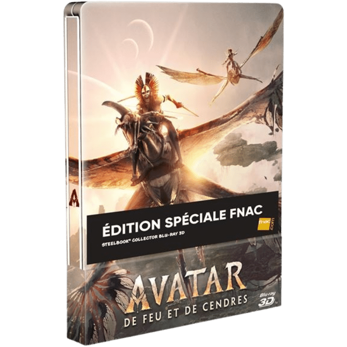 Avatar de Feu et de Cendres Steelbook 3D Fnac definitif produit