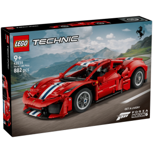 lego 42235 ferrari 488 pista visuel produit