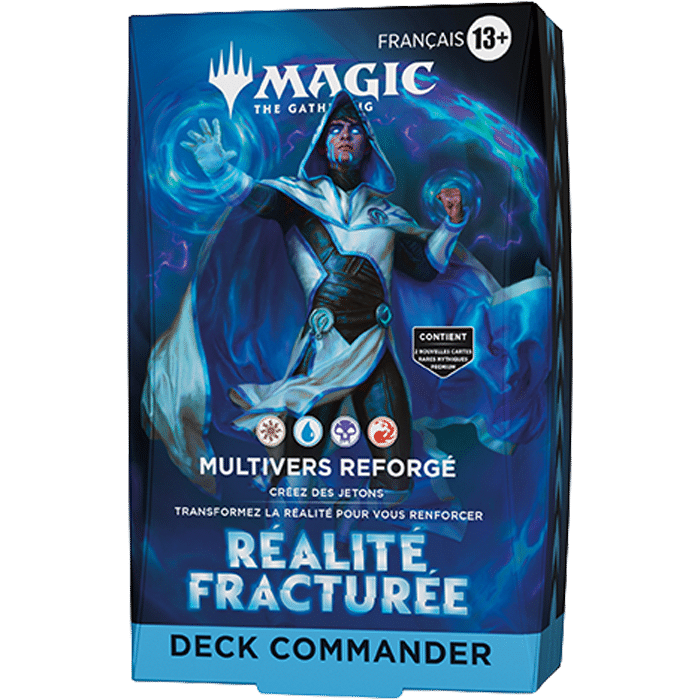 deck commander magic the gathering realite fracturee visuel produit