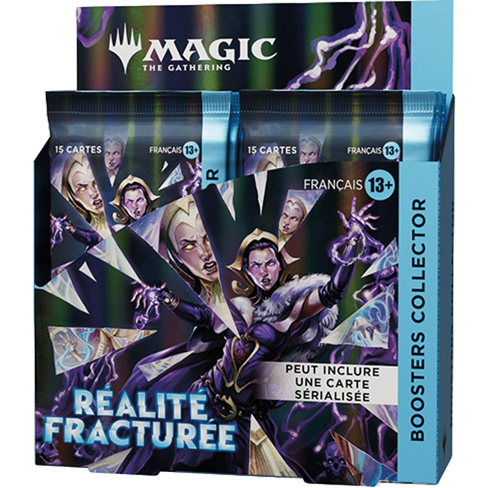 boite boosters collector magic realite fracturee visuel produit