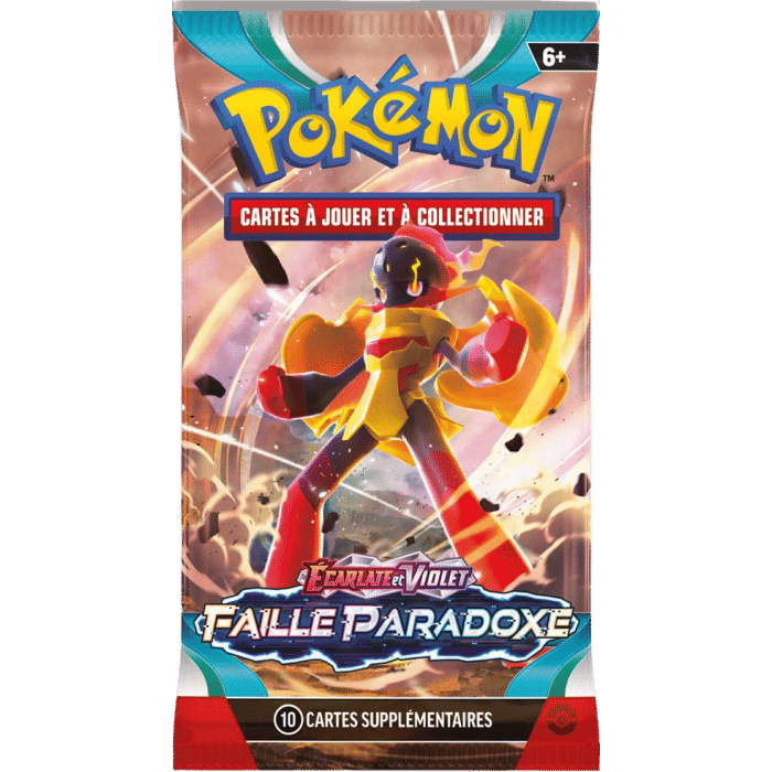 pokemon ev04 faille paradoxe booster blister visuel produit