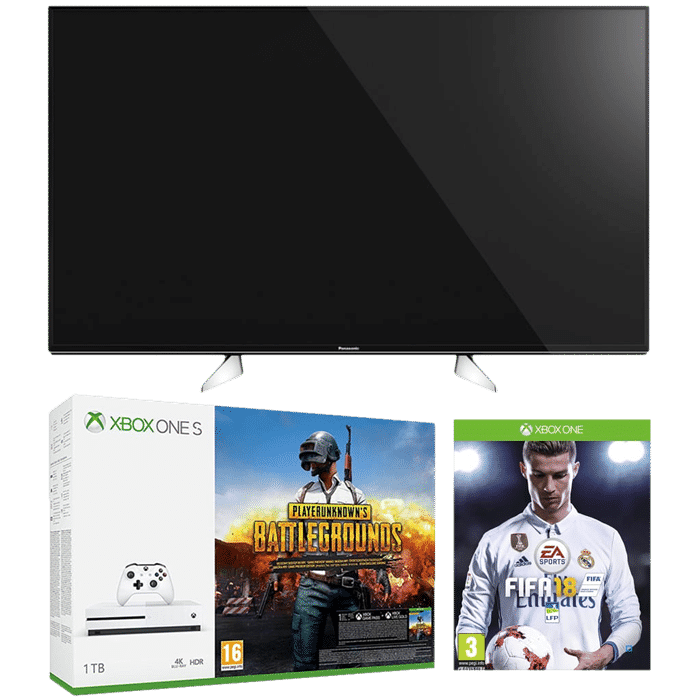 tv led 4k panasonic xbox one s fifa pubg