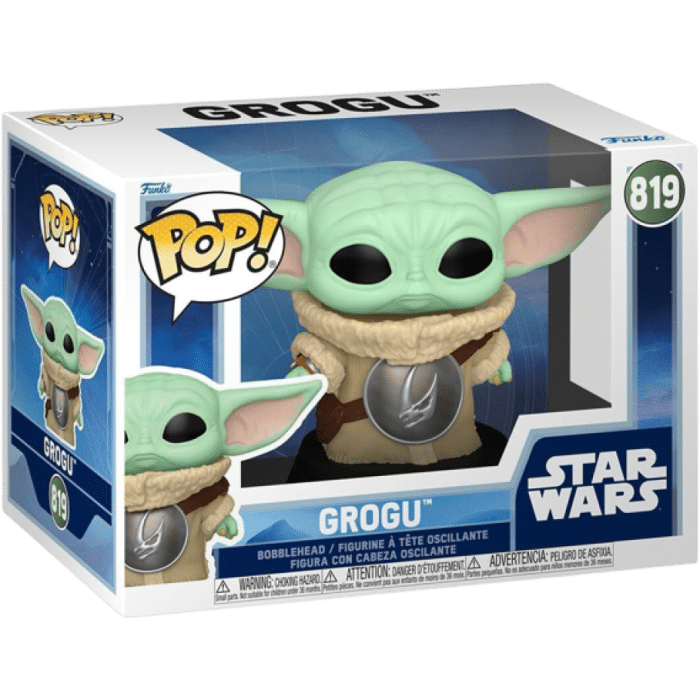 funko pop grogu the mandalorian et grogu visuel produit