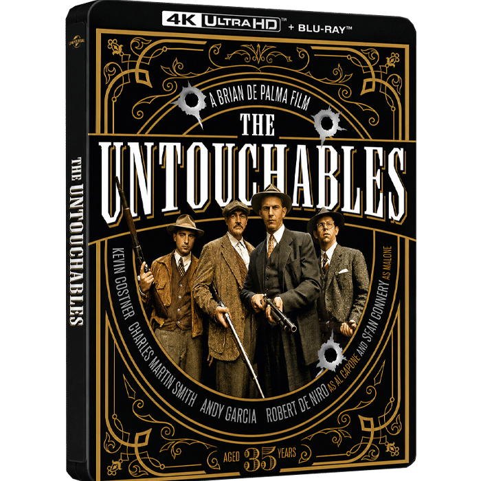 Les Incorruptibles Blu Ray 4K Steelbook visuel produit fnac