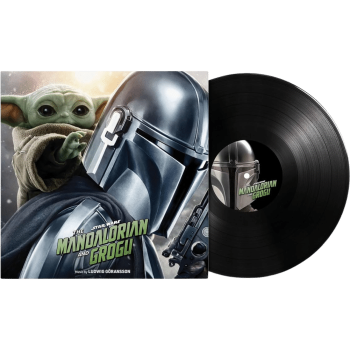 vinyle star wars the mandalorian and grogu visuel produit