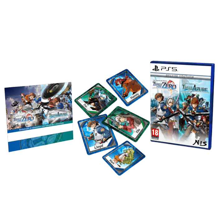 trails zero azure deluxe edition sur ps5 visuel produit