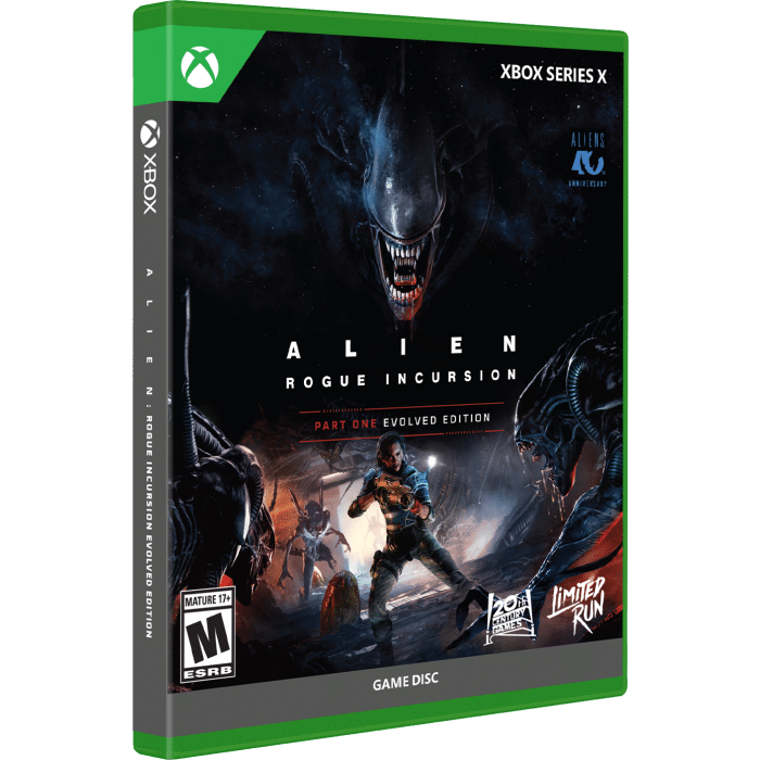 alien rogue incursion sur xbox series visuel produit