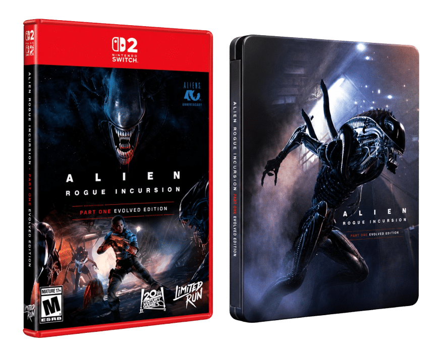 alien rogue incursion steelbook sur switch 2 visuel produit