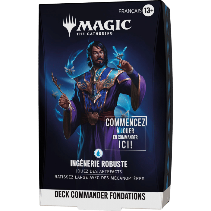 deck commander mtg ingenierie robuste visuel produit