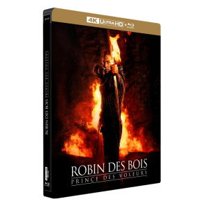 robin des bois prince des voleurs 4k steelbook visuel produit