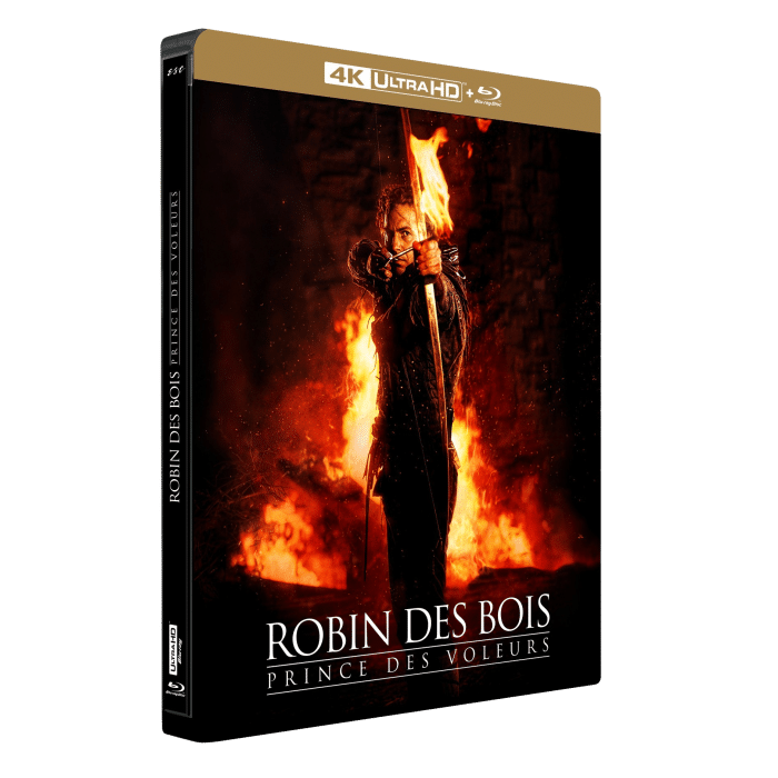 robin des bois prince des voleurs 4k steelbook visuel produit