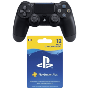 manette ps4 psn 12 mois