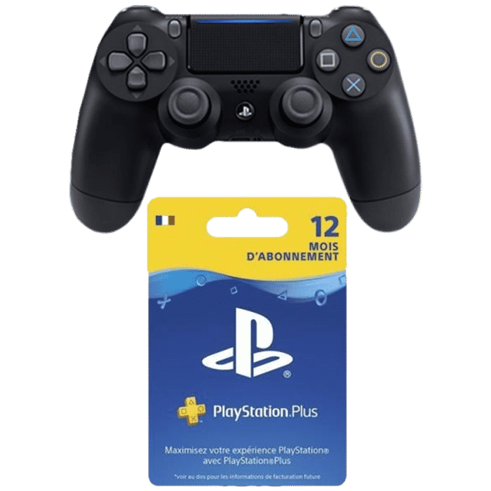 manette ps4 psn 12 mois