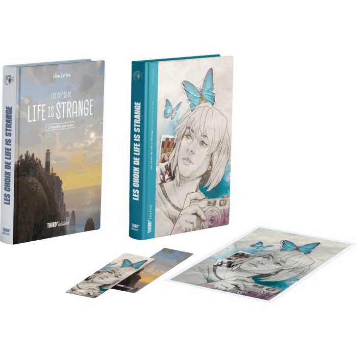livre life is strange lempathie par le jeu first print visuel produit
