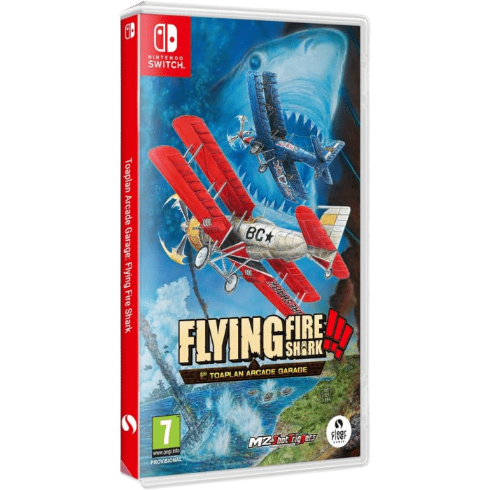 toaplan arcade garage flying fire shark sur switch visuel produit_20260511134531